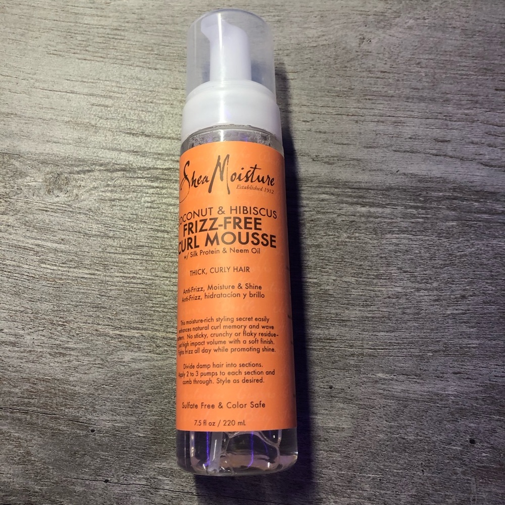 Shea Moisture Frizz Free Curl Mousse